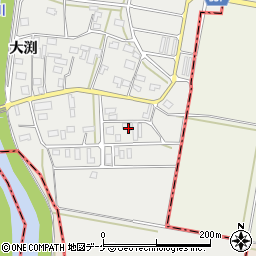 山形県酒田市広野大渕33周辺の地図