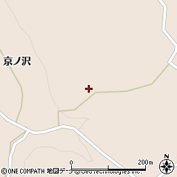 岩手県一関市藤沢町黄海京ノ沢287周辺の地図