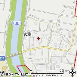山形県酒田市広野大渕119-1周辺の地図