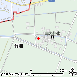 山形県東田川郡庄内町余目松岡34周辺の地図