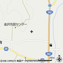 岩手県一関市花泉町金沢大柳周辺の地図