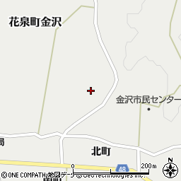 岩手県一関市花泉町金沢（下寺袋）周辺の地図