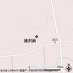 宮城県栗原市栗駒鳥沢徳沢前60周辺の地図