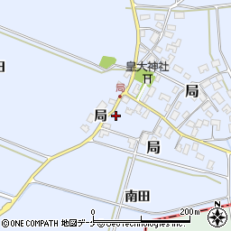 山形県酒田市局局周辺の地図