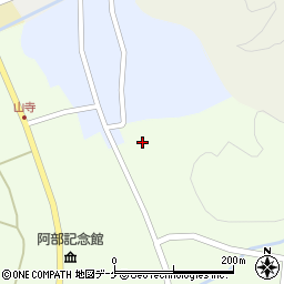 山形県酒田市山寺笹山周辺の地図