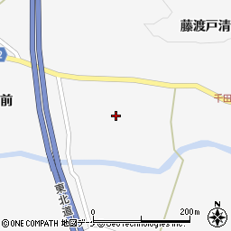宮城県栗原市金成（藤渡戸宮下前）周辺の地図