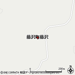 岩手県一関市藤沢町藤沢周辺の地図