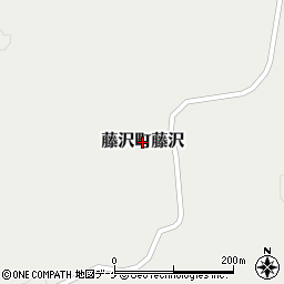 岩手県一関市藤沢町藤沢周辺の地図
