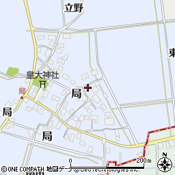 山形県酒田市局14周辺の地図