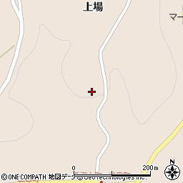 岩手県一関市藤沢町黄海上場167周辺の地図