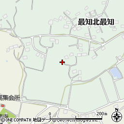 宮城県気仙沼市最知北最知66周辺の地図