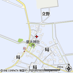 山形県酒田市局46周辺の地図