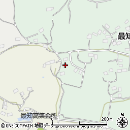 宮城県気仙沼市最知北最知86周辺の地図