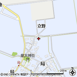 山形県酒田市局39周辺の地図