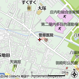 菅原医院周辺の地図