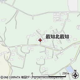 宮城県気仙沼市最知北最知176周辺の地図