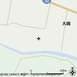 岩手県一関市花泉町金沢川原周辺の地図
