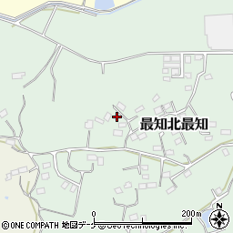 宮城県気仙沼市最知北最知166周辺の地図