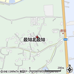 宮城県気仙沼市最知北最知194周辺の地図