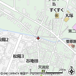 山形県東田川郡庄内町余目町199-34周辺の地図