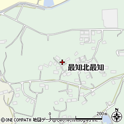 宮城県気仙沼市最知北最知175周辺の地図