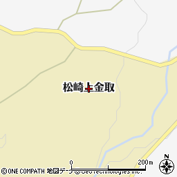 宮城県気仙沼市松崎上金取周辺の地図