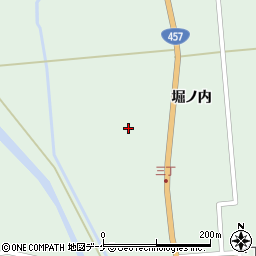 宮城県栗原市栗駒松倉大町周辺の地図