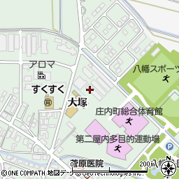 鈴木ゴム株式会社　山形工場周辺の地図