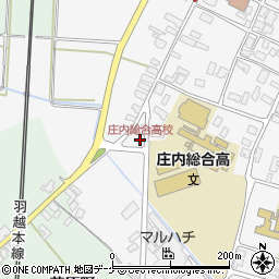 庄内総合高校周辺の地図