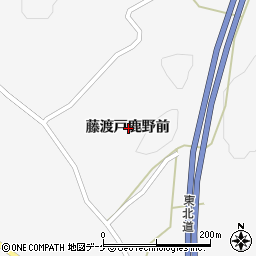 宮城県栗原市金成藤渡戸鹿野前周辺の地図