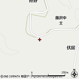 岩手県一関市藤沢町藤沢狩野41周辺の地図