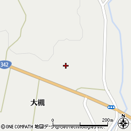 岩手県一関市花泉町金沢新田周辺の地図