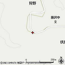 岩手県一関市藤沢町藤沢狩野47-5周辺の地図