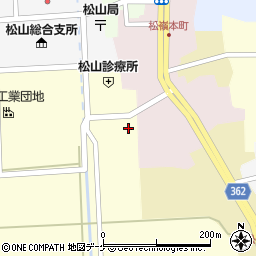 山形県酒田市西田周辺の地図