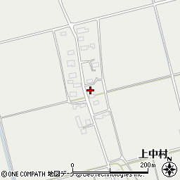 山形県酒田市広野上中村169周辺の地図