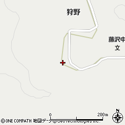 岩手県一関市藤沢町藤沢狩野55-3周辺の地図