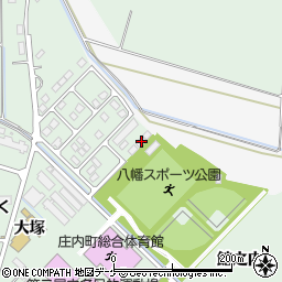 山形県東田川郡庄内町余目館之内41-24周辺の地図