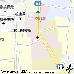 山形県酒田市本町周辺の地図
