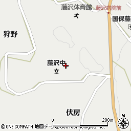 一関市立藤沢中学校周辺の地図