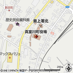 真室川町役場周辺の地図