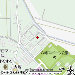 山形県東田川郡庄内町余目館之内41-12周辺の地図