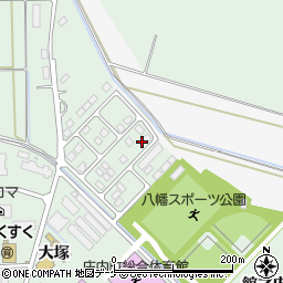 山形県東田川郡庄内町余目館之内41-17周辺の地図