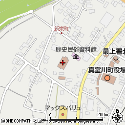 真室川町役場　子育て支援センター周辺の地図