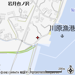 宮城県気仙沼市岩月台ノ沢6-5周辺の地図