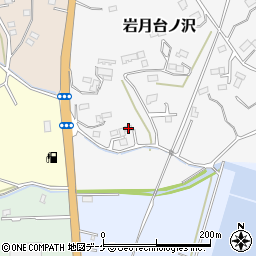 宮城県気仙沼市岩月台ノ沢28周辺の地図