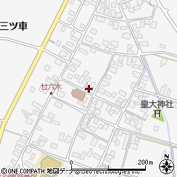 山形県東田川郡庄内町廿六木三ツ車周辺の地図