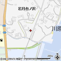 宮城県気仙沼市岩月台ノ沢45-9周辺の地図