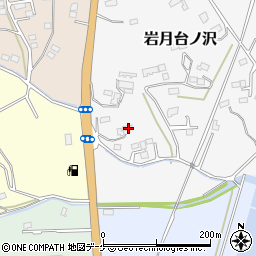 宮城県気仙沼市岩月台ノ沢26-1周辺の地図