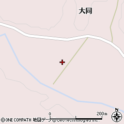 宮城県栗原市栗駒鳥沢（大同前）周辺の地図