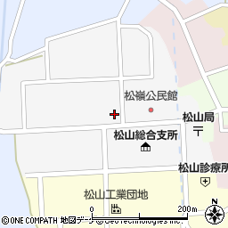 山形県酒田市山田周辺の地図